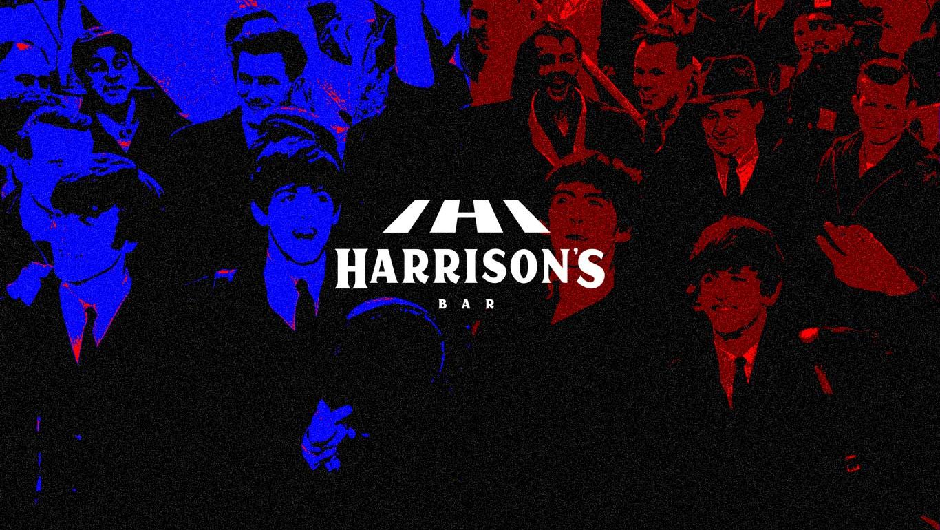 Harrisons Bar Branding