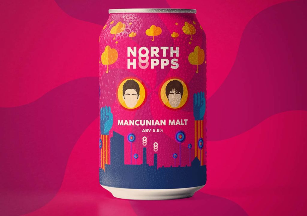 North Hopps Beer Branding