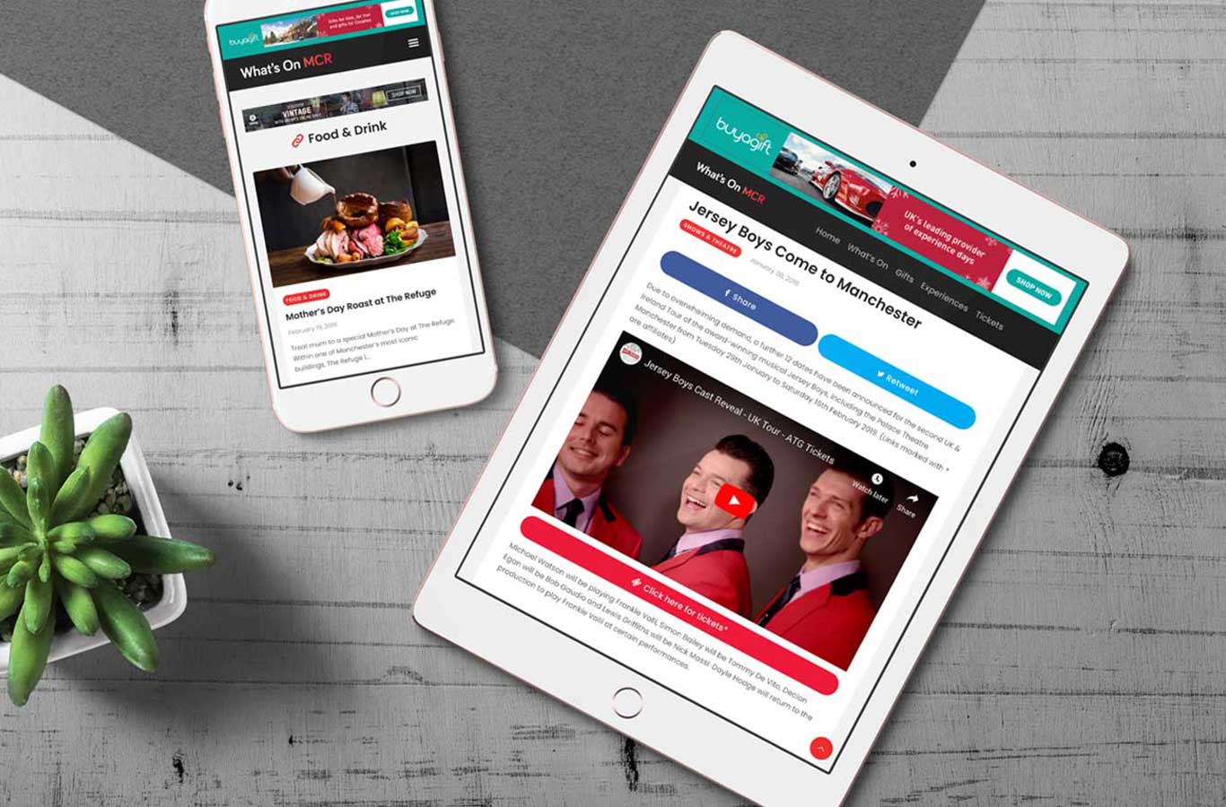 News Website Design