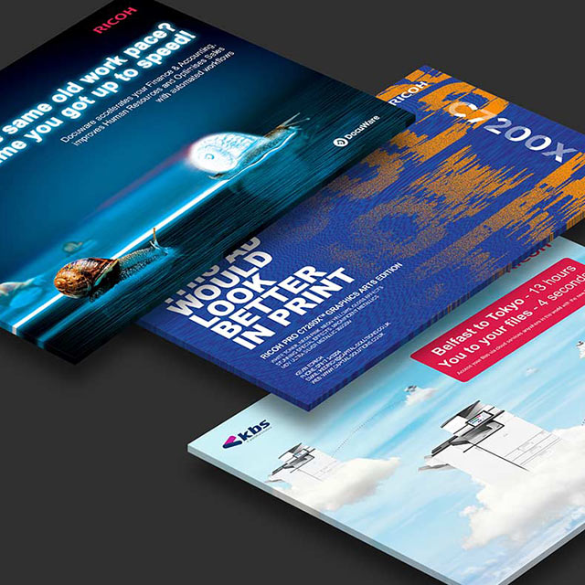 Ricoh campaign designs