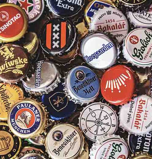 Beet lids showing importance of brand identity