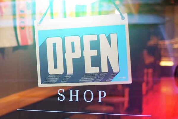 Open shop sign