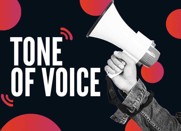 Tone of voice graphic