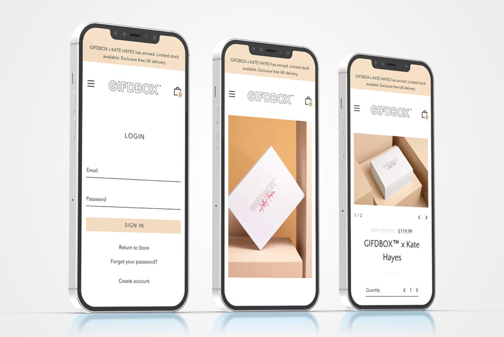 shopify product page gifdbox