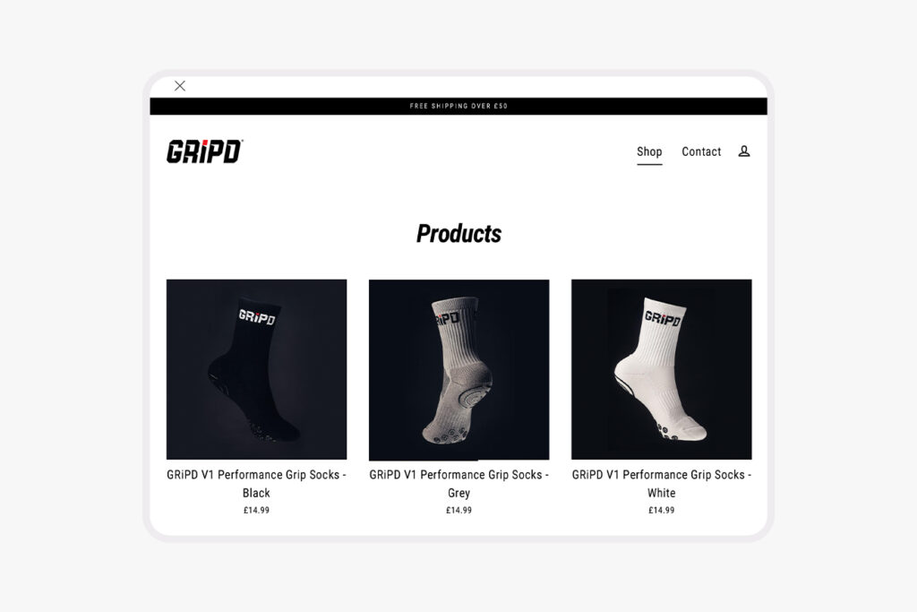 gripd collection pages