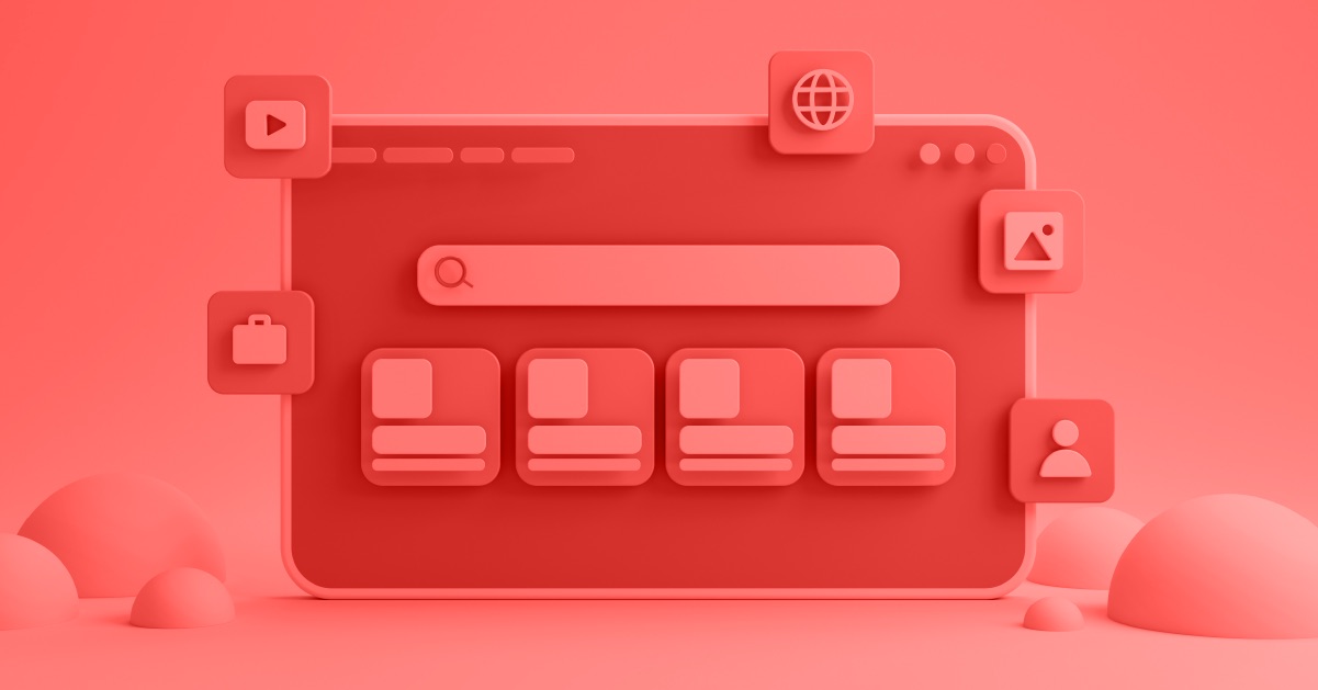 Website content to improve the user journey