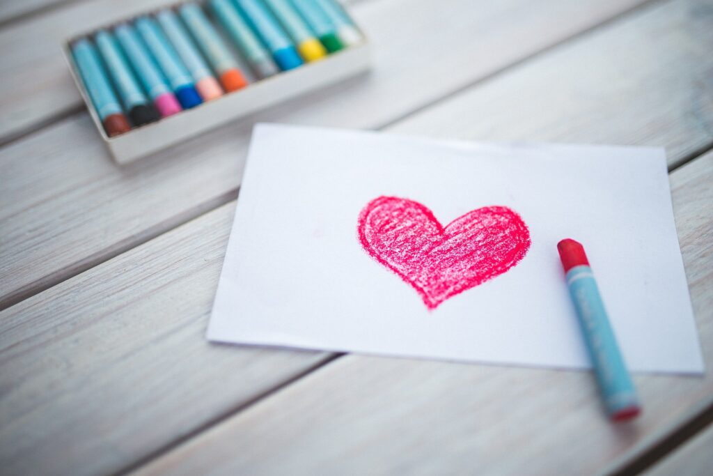 Thankyou Note Customers Pink Heart