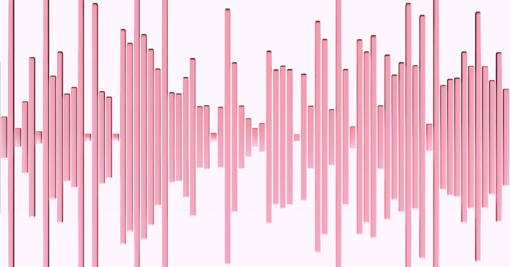 Voice sound waves