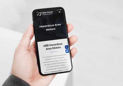Beta Power Mobile Website