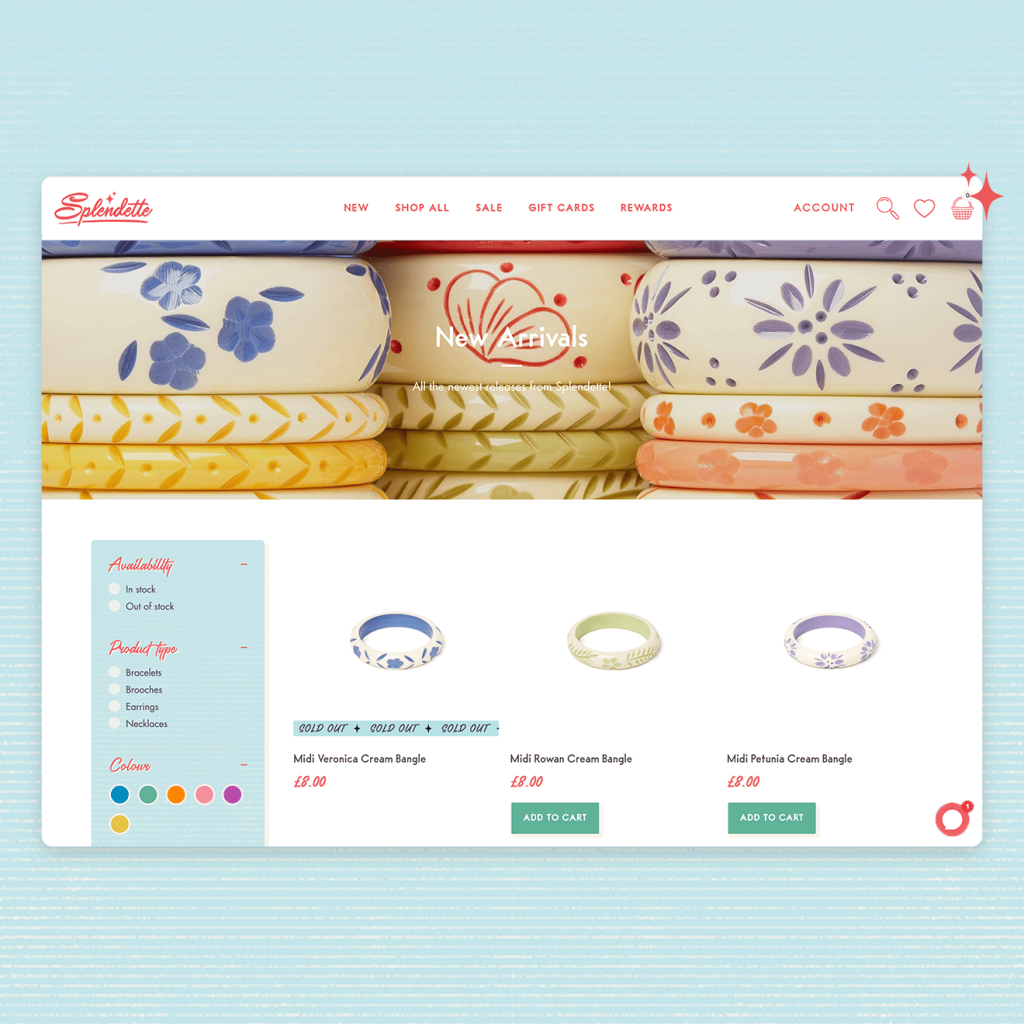 shopify collection page