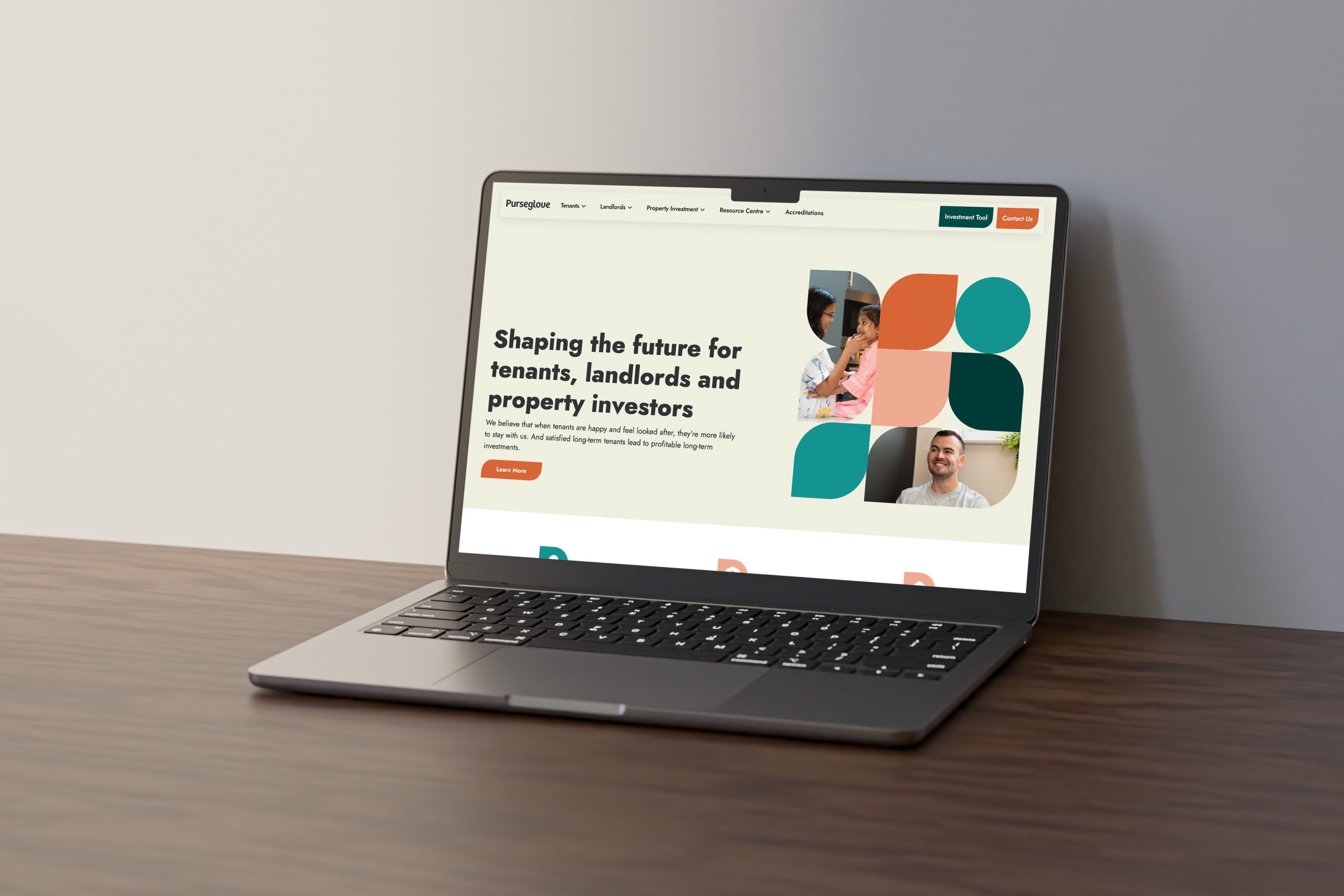 Purseglove Property's WordPress website - Designed by Create8