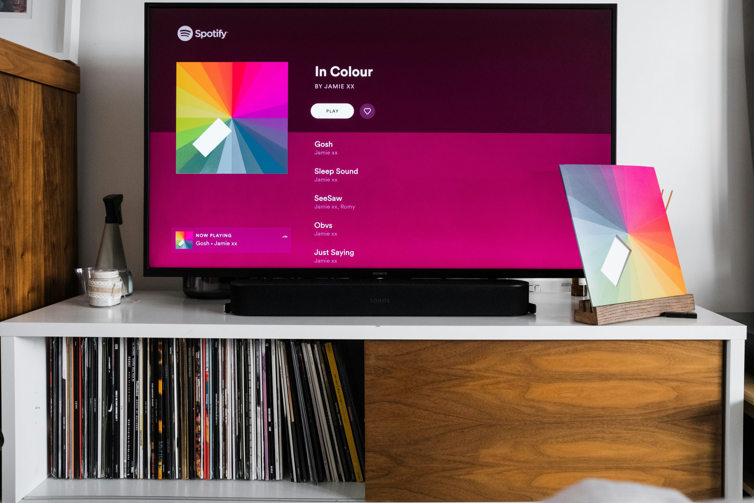 Spotify in colour