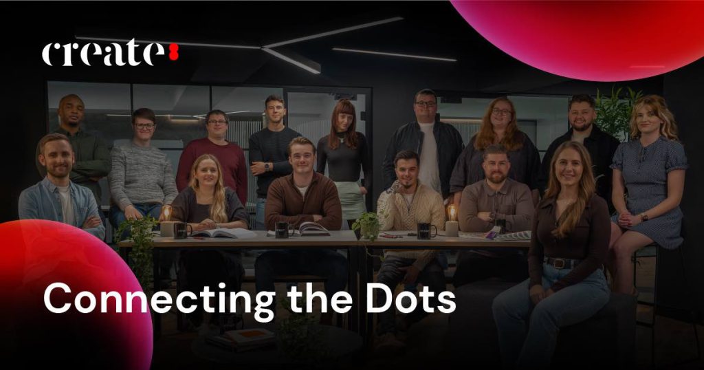 Create8 team photo- Connecting the Dots